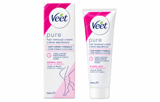 کرم موبر ویت مخصوص پوست‌های حساس مدل پیور ۱۰۰ میل Veet Pure Hair Removal Cream for Sensitive Skin