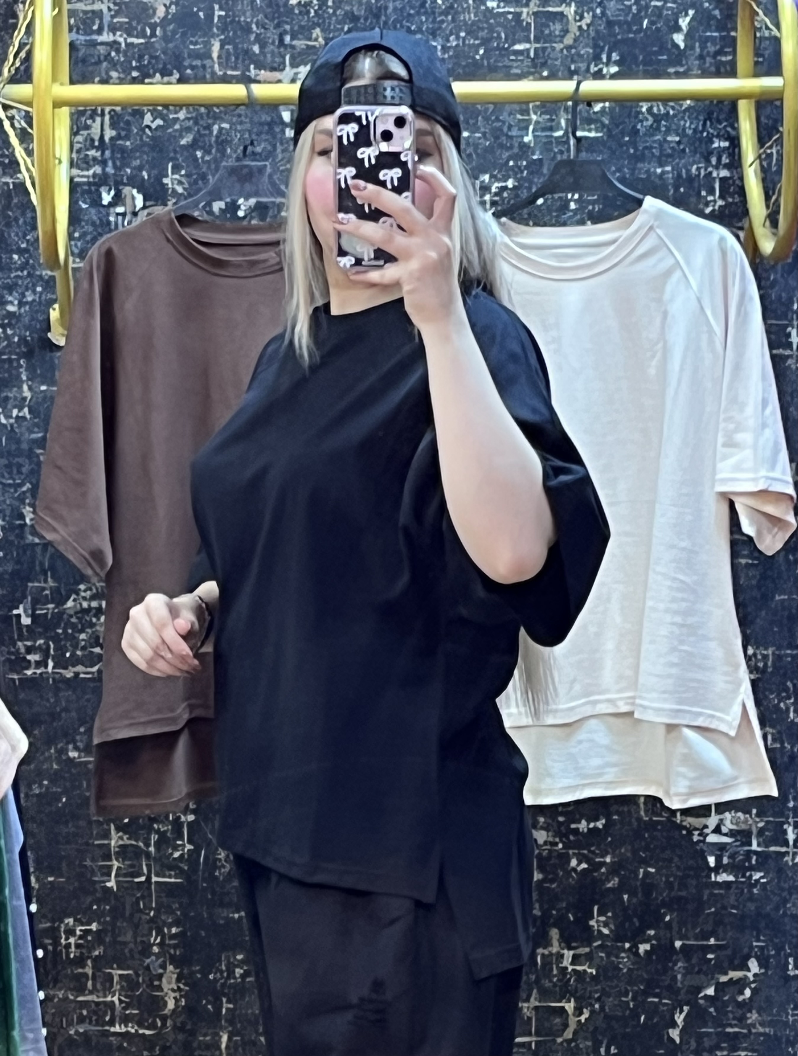 تیشرت باکسی ساده
